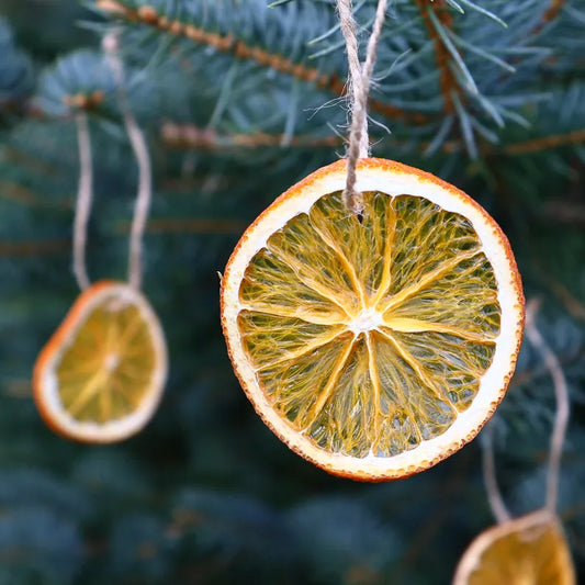 Ganz natürliche getrocknete Orangen Ornamente -Natürliche Weihnachtsschmuck